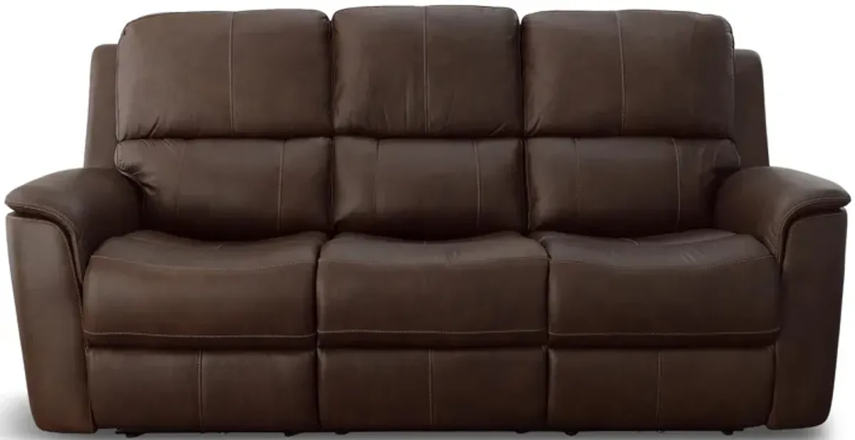 Carmen Leather Power Reclining Sofa