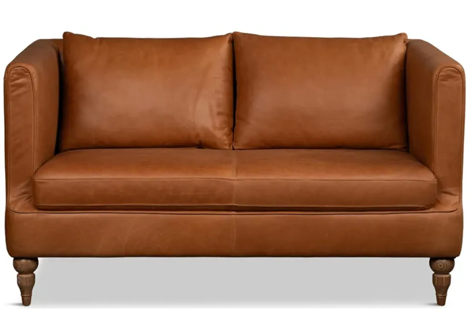 Hoffman Leather Loveseat