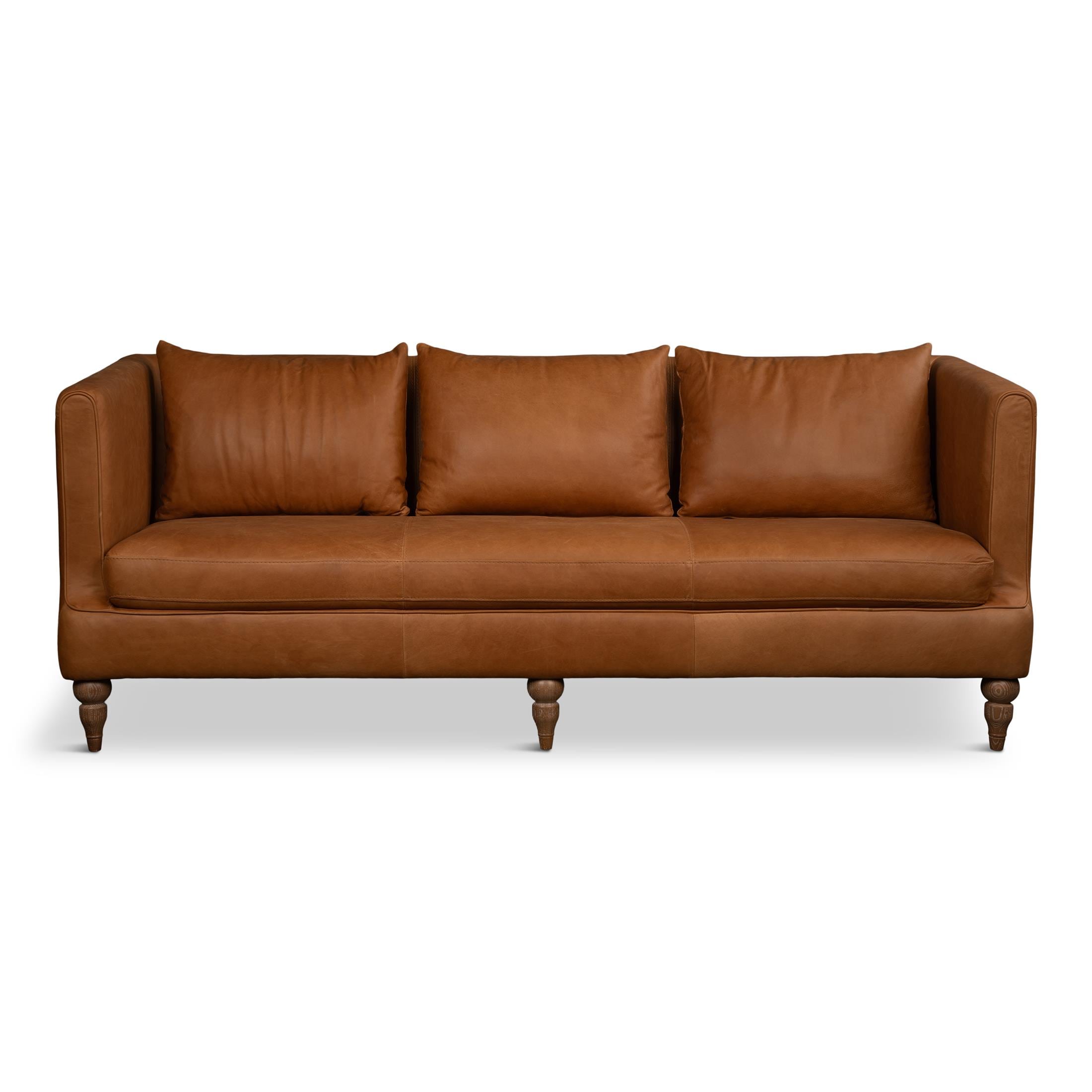 Hoffman Leather Sofa