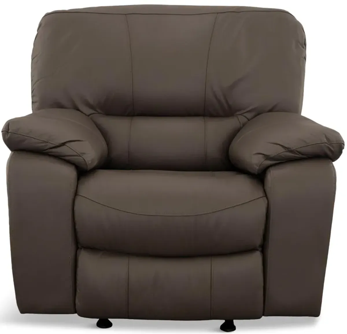 Jaylen Leather Glider Recliner