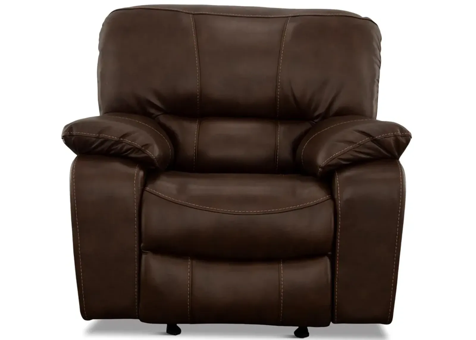 Jaylen Leather Glider Recliner