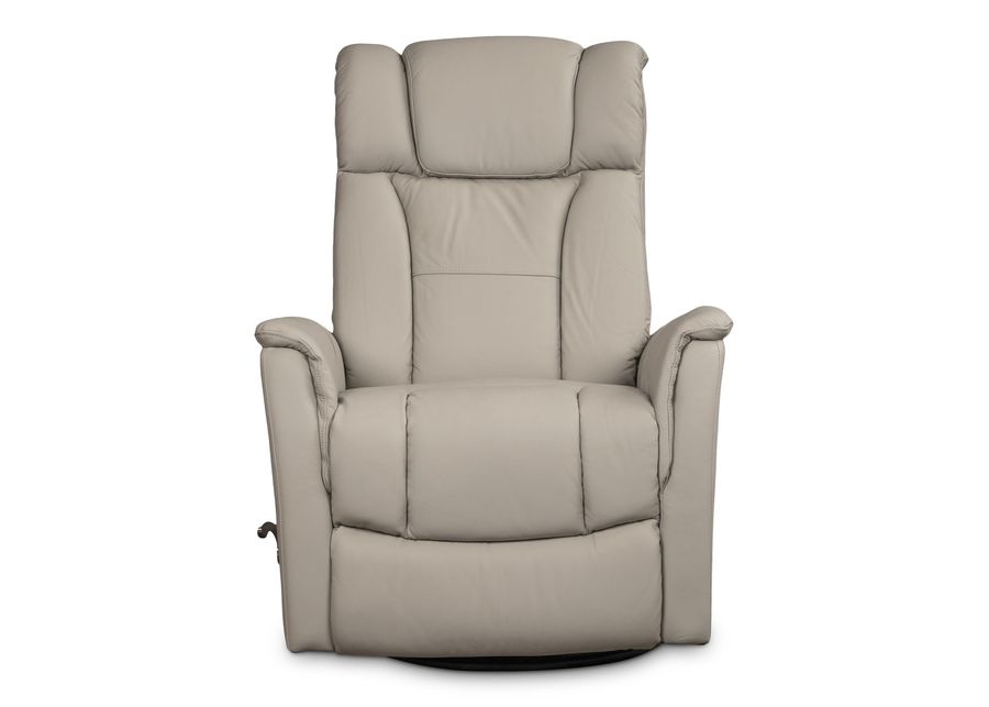 Anakin Leather Swivel Glider Recliner