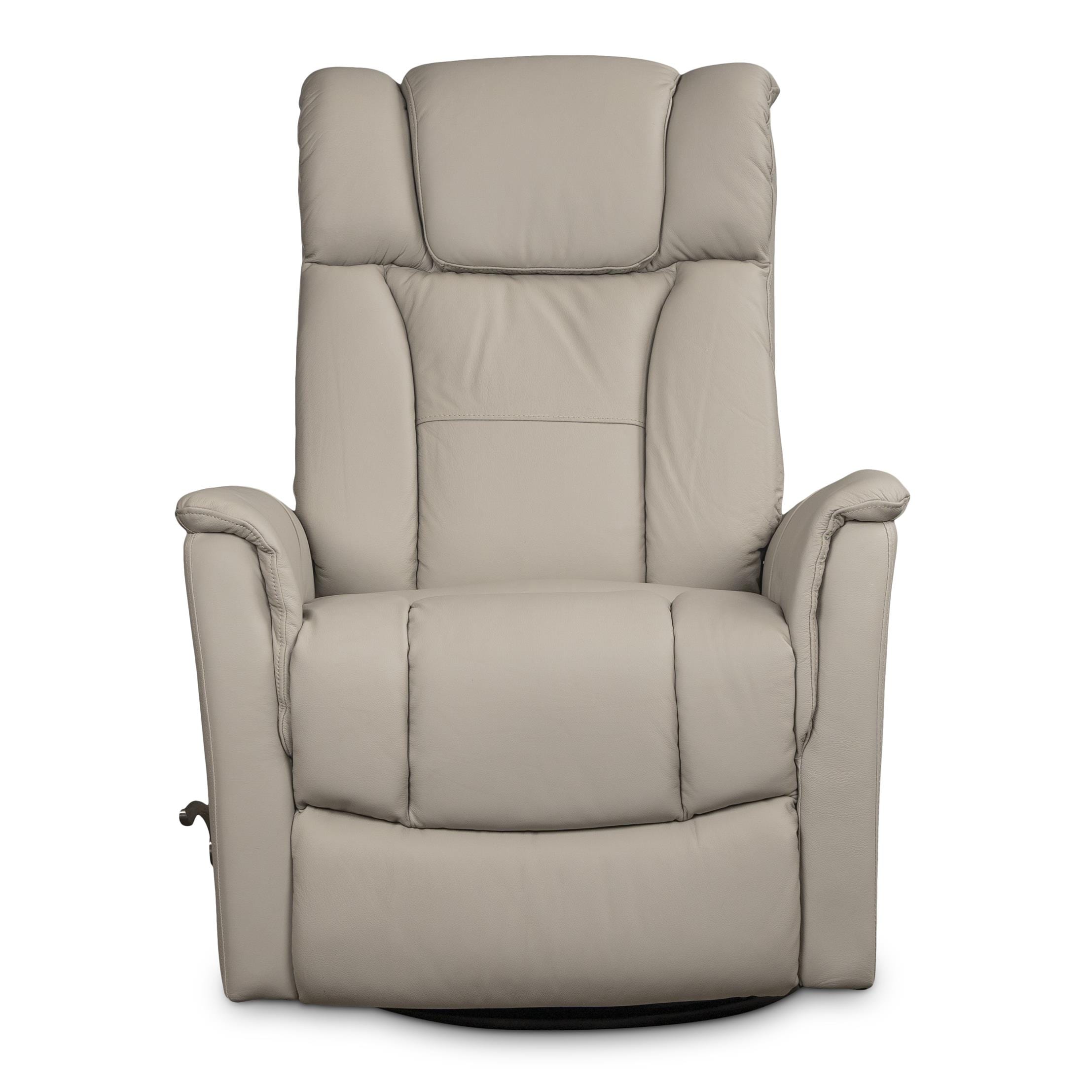 Anakin Leather Swivel Glider Recliner