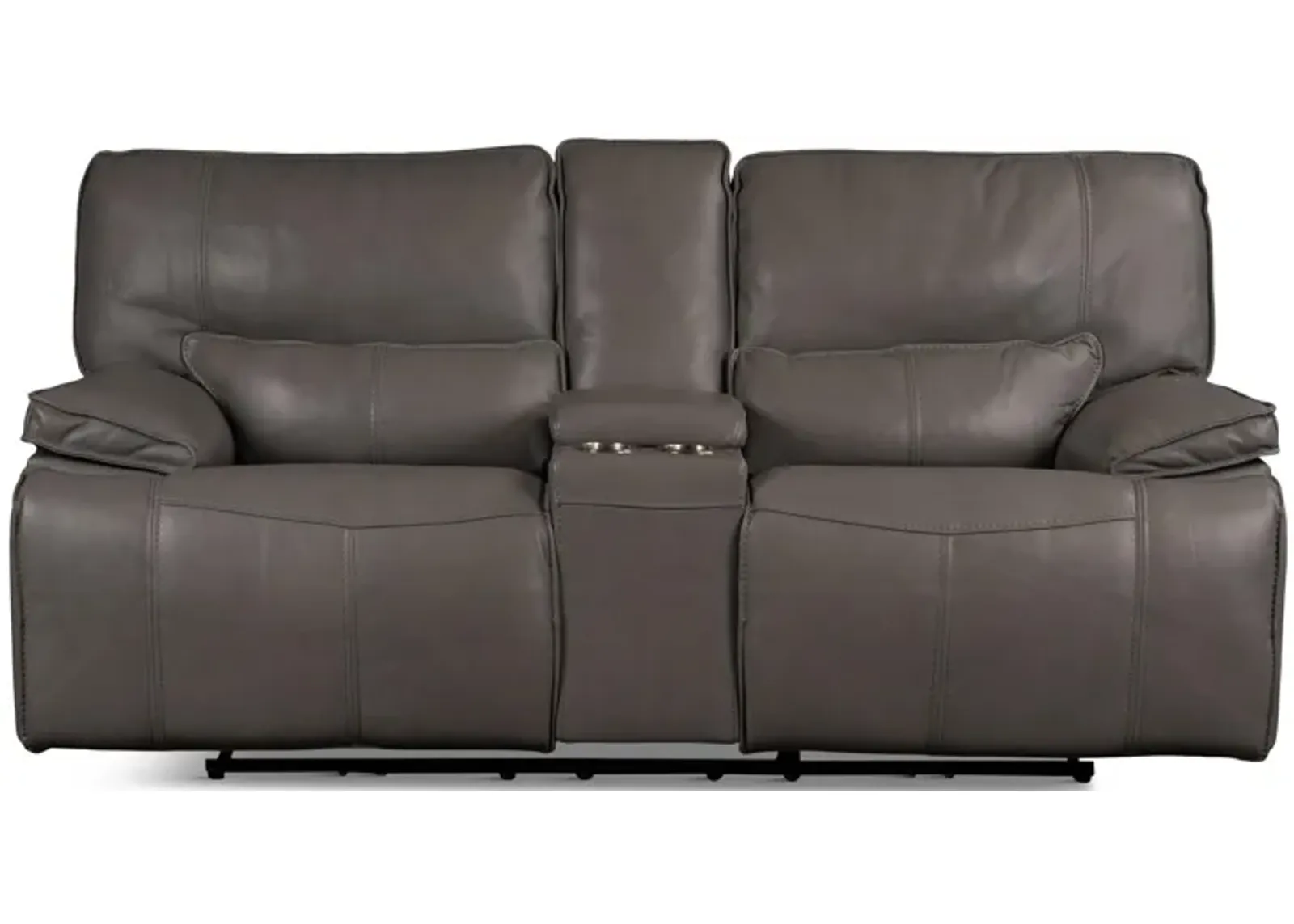 Bozeman Power Console Loveseat with Power Headrest