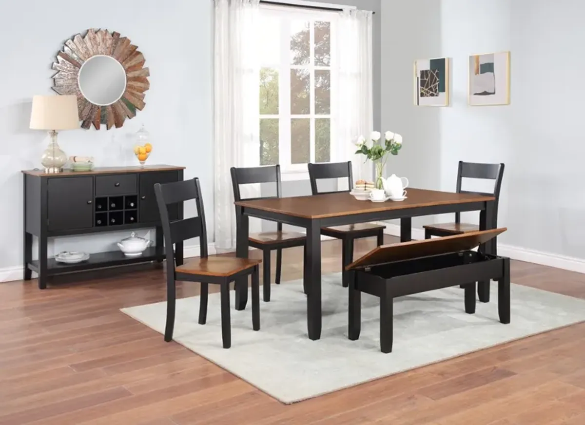 Rowan 6-Piece Dining Set