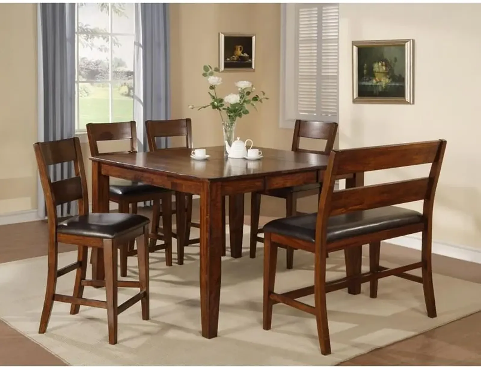 Callie 6-Piece Counter Dining Set