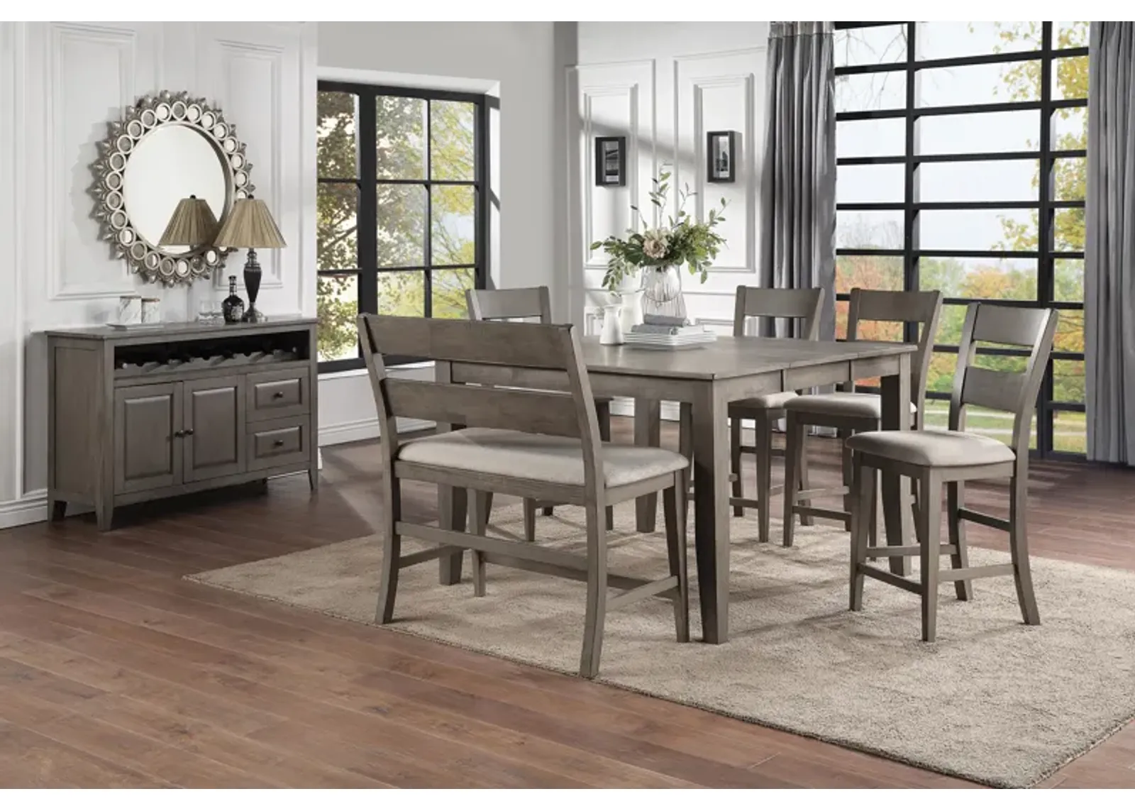 Callie 6-Piece Counter Dining Set