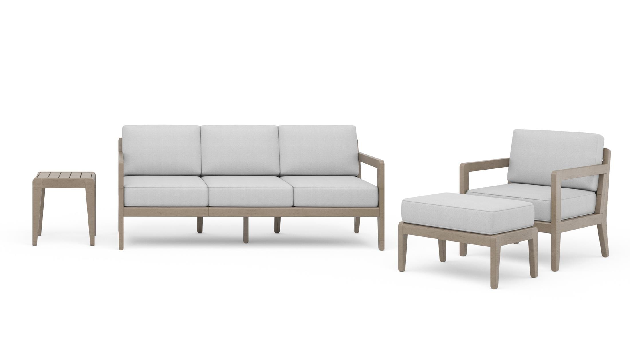 Sustain Outdoor Sofa 3-Piece Set