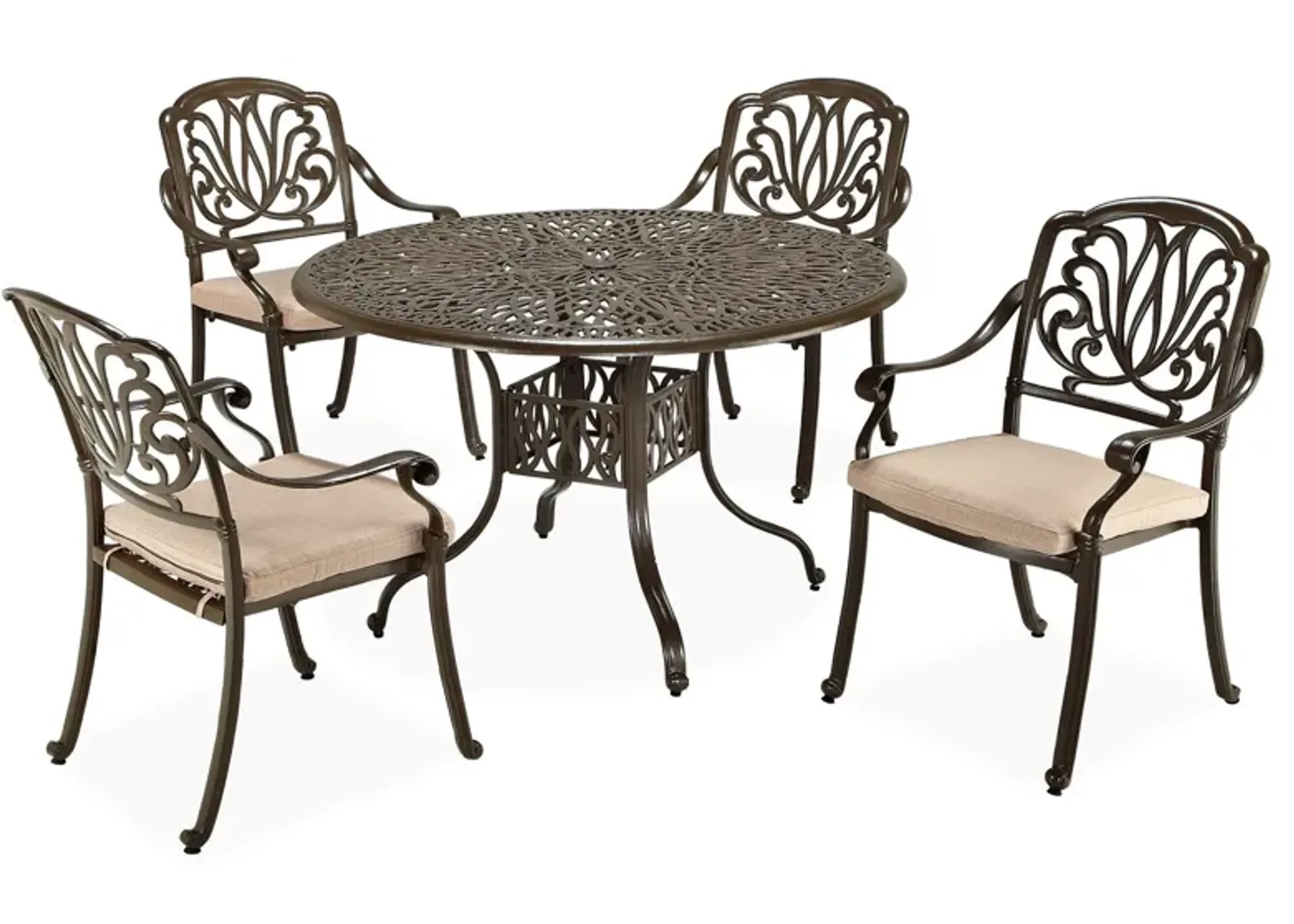 Capri 5 Piece Outdoor Dining Set