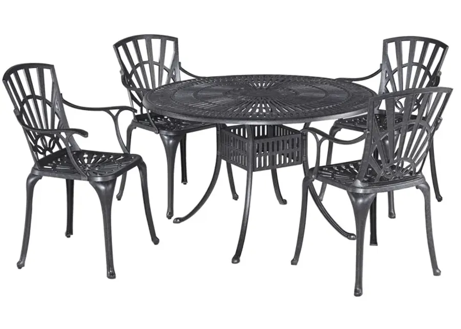 Grenada 5 Piece Outdoor Dining Set