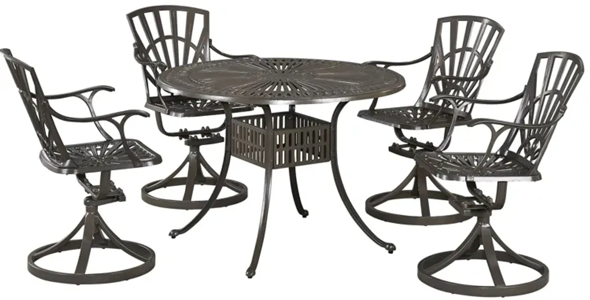 Grenada 5 Piece Outdoor Dining Set