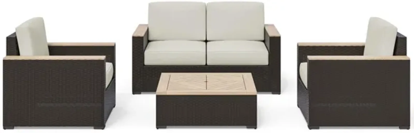 Palm Springs Outdoor Loveseat Set