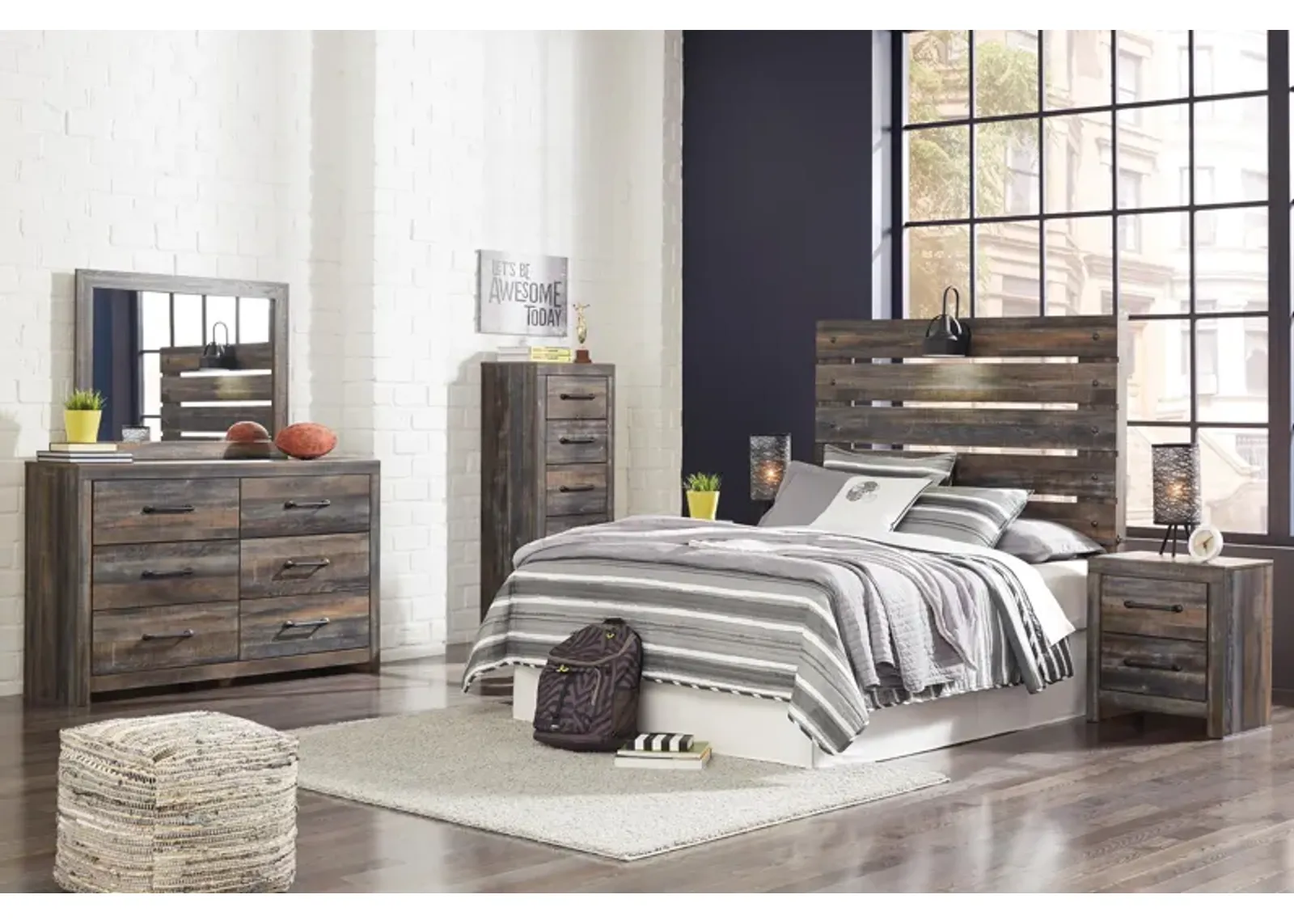 Drystan 3-Piece Full Bedroom Set