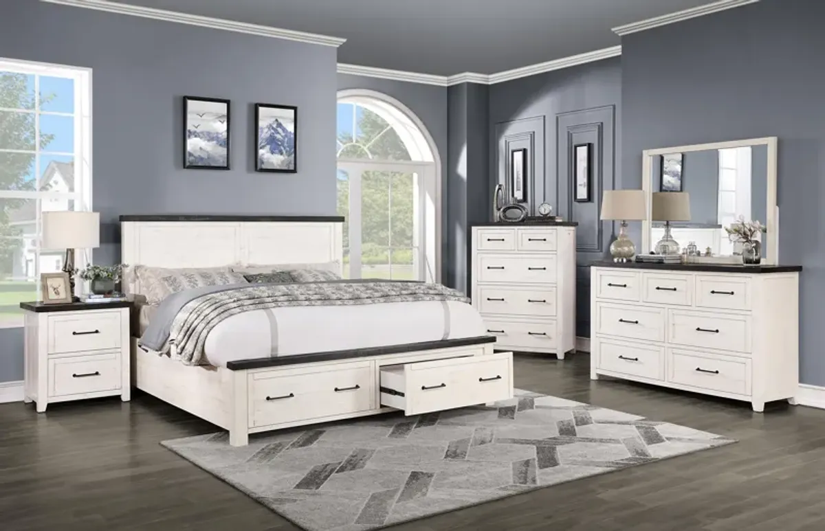 Manadal 3-Piece Queen Storage Bedroom Set