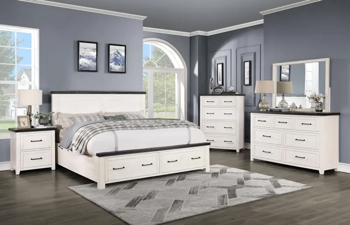 Manadal 3-piece King Storage Bedroom