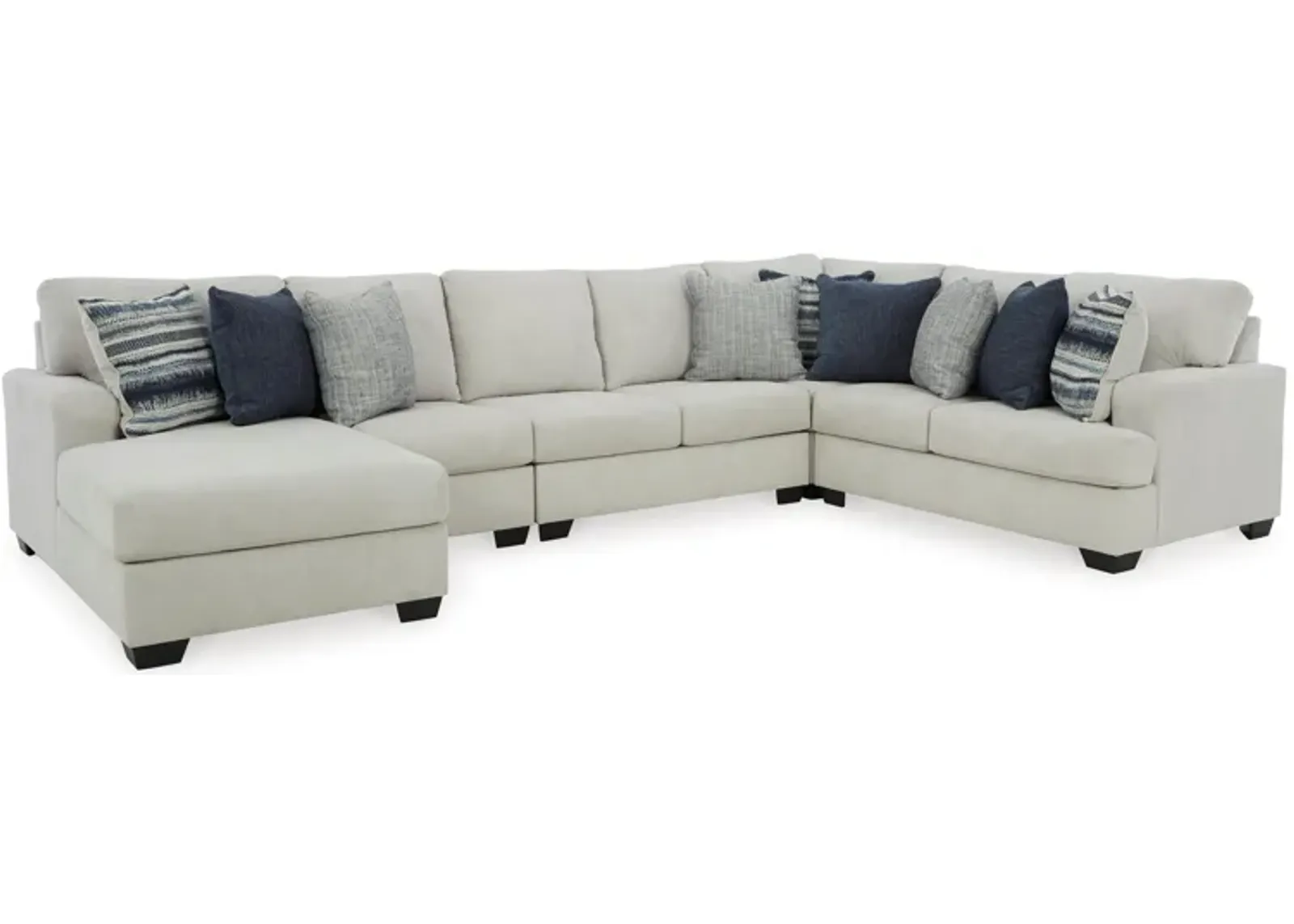 Lowder 5-Piece Sectional with Chaise