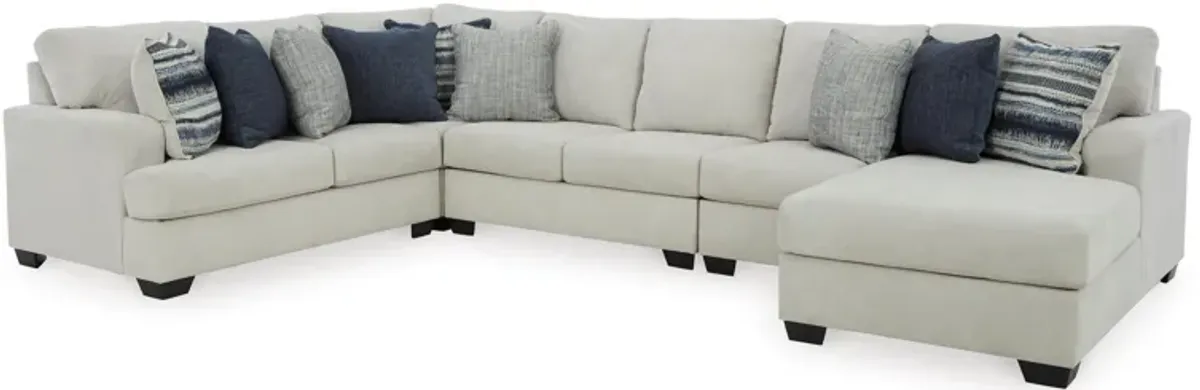 Lowder 5-Piece Sectional with Chaise