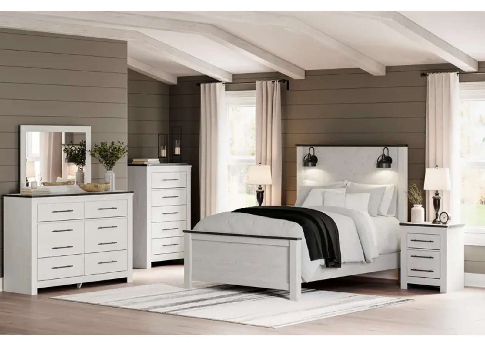 Schoenberg 3-Piece Queen Panel Bedroom Set