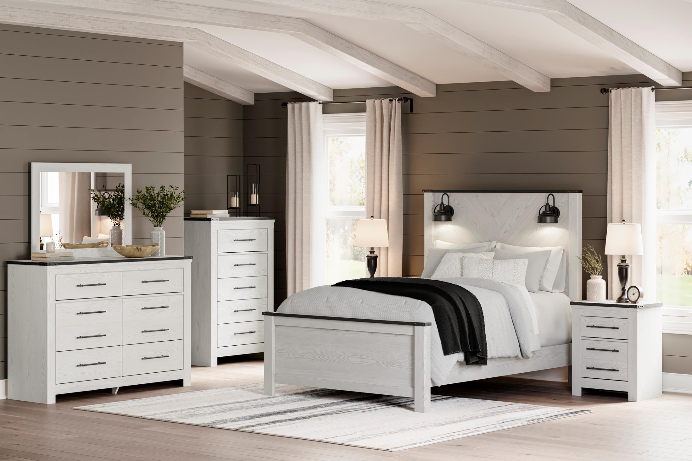 Schoenberg 3-Piece Queen Panel Bedroom Set