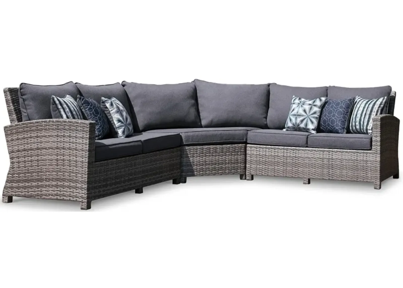 Salem Beach Outdoor 3-Piece Sectional