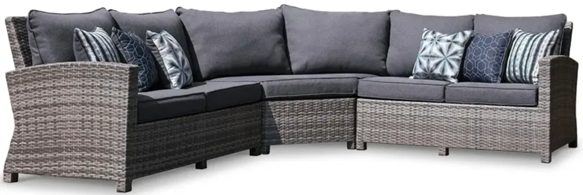 Salem Beach Outdoor 3-Piece Sectional