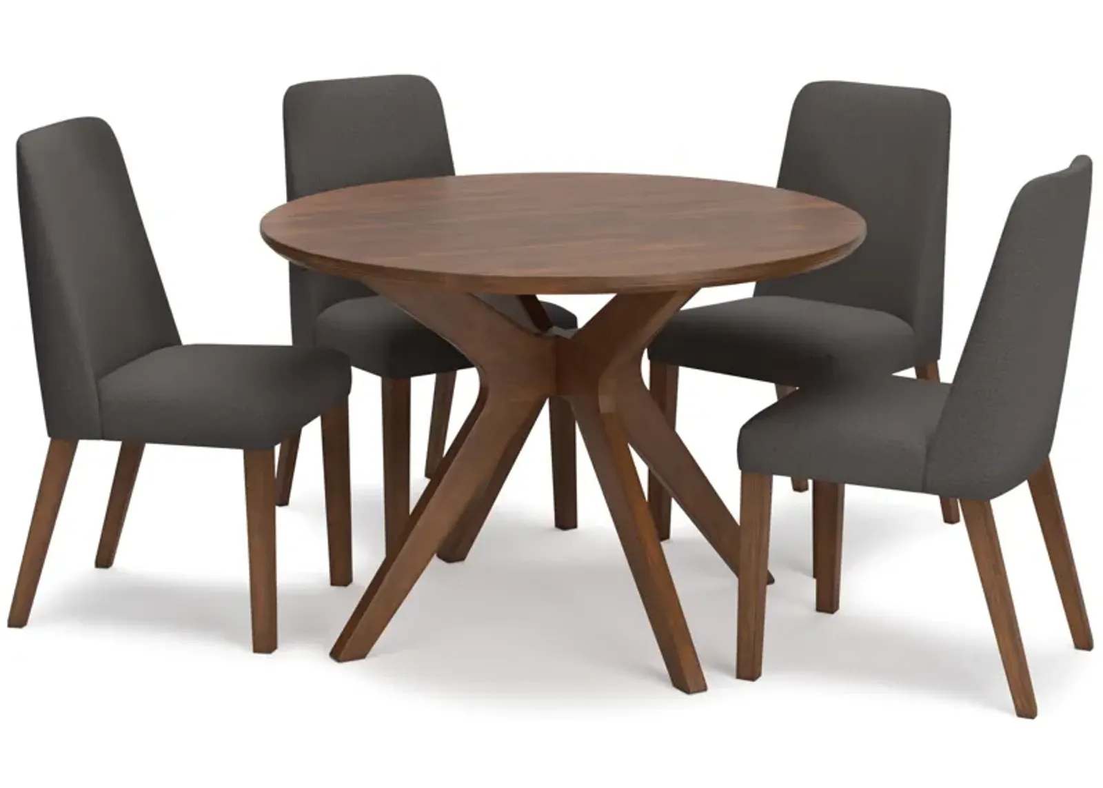 Lyncott 5 Piece Round Dining Set