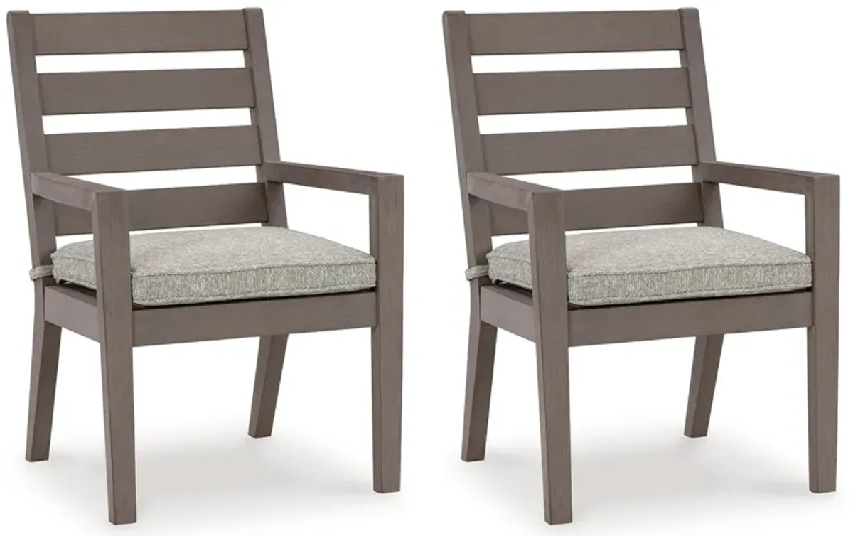 Hillside Barn Outdoor Dining Arm Chair - Set of 2