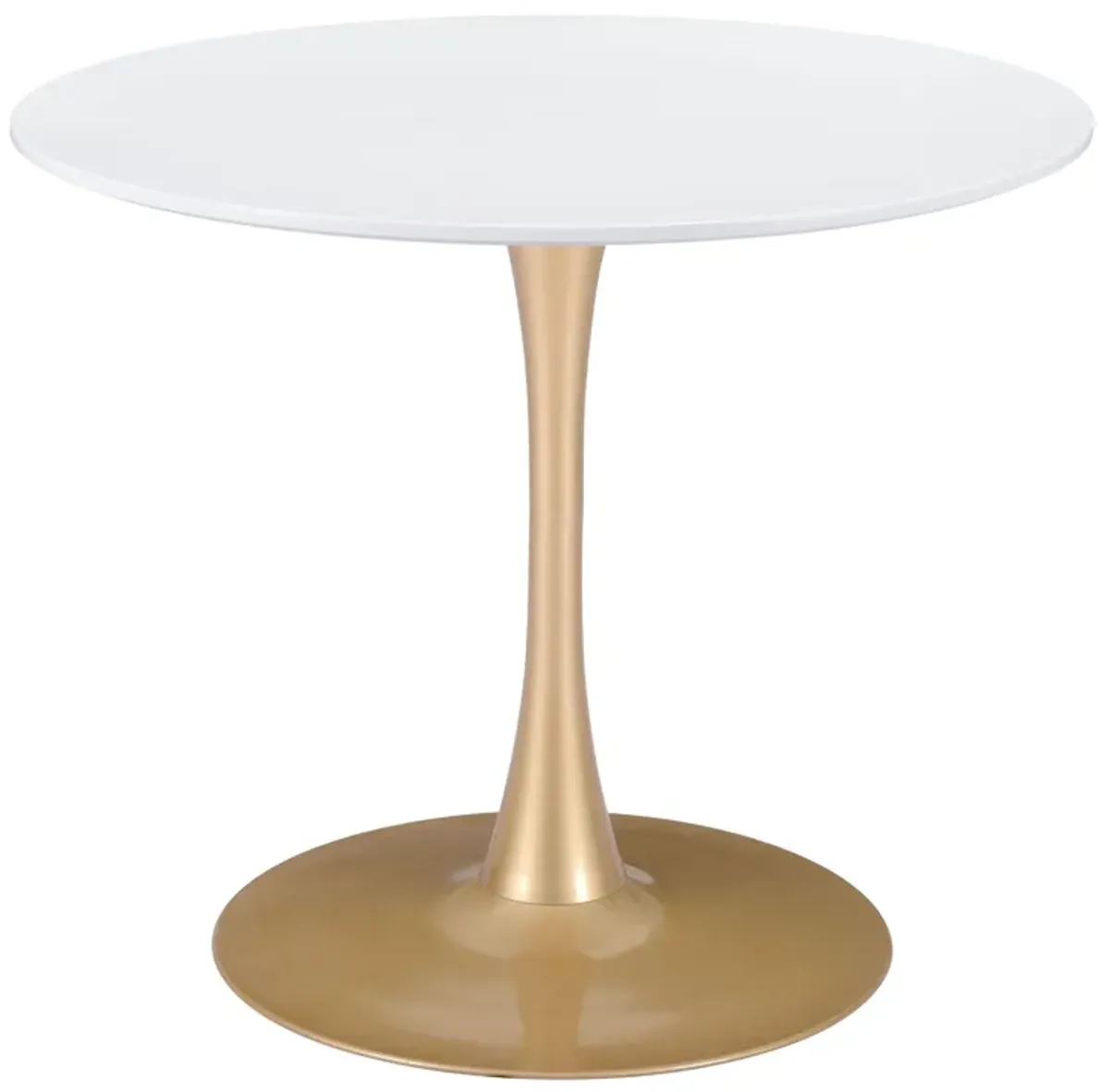 Opus Dining Table White & Gold