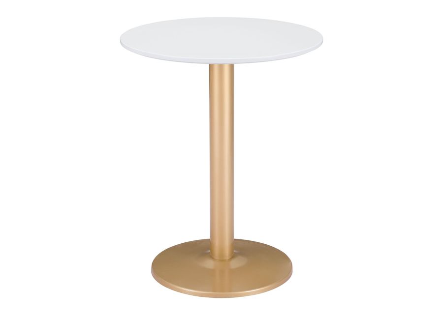 Alto Bistro Table White & Gold