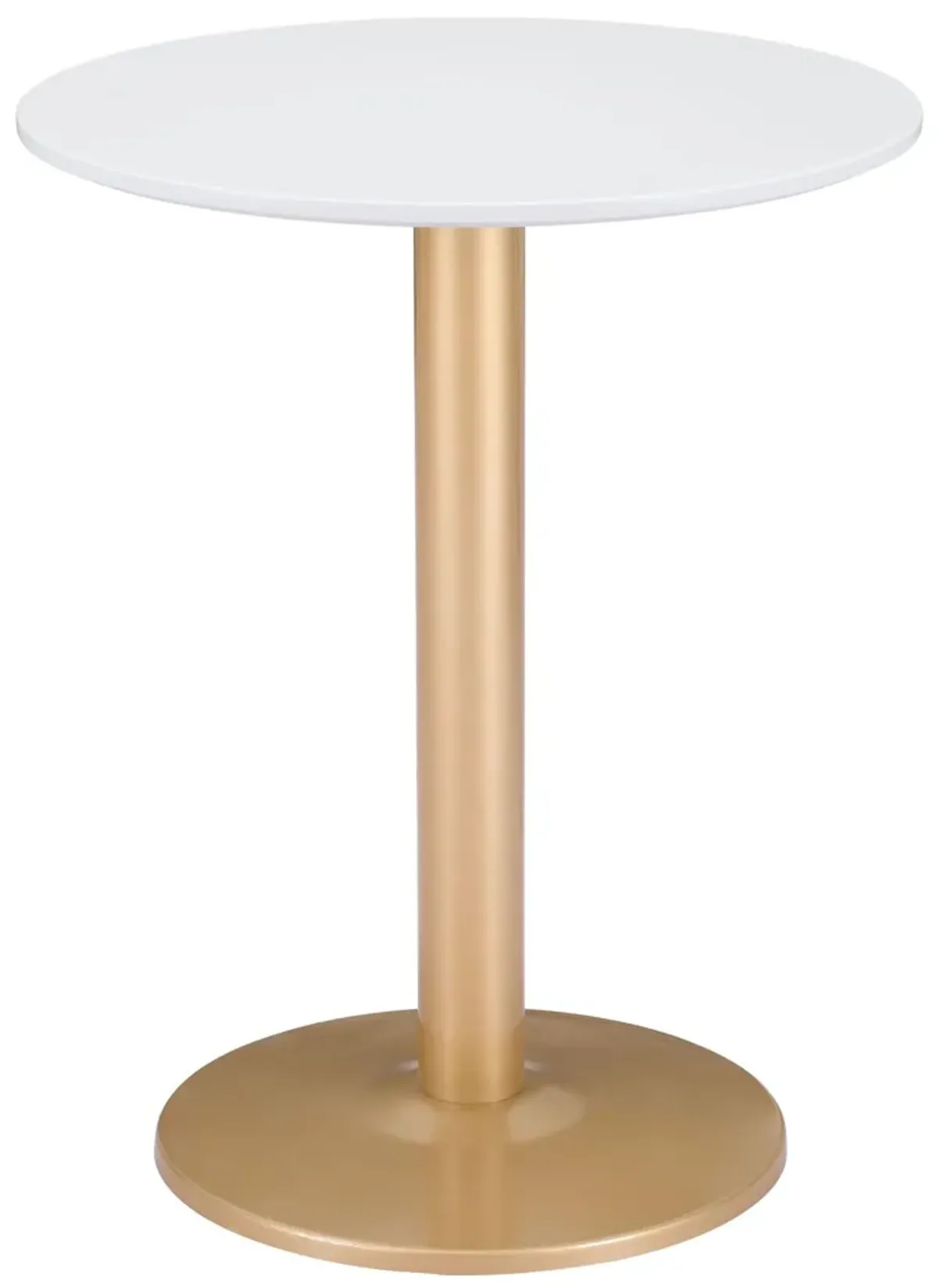 Alto Bistro Table White & Gold