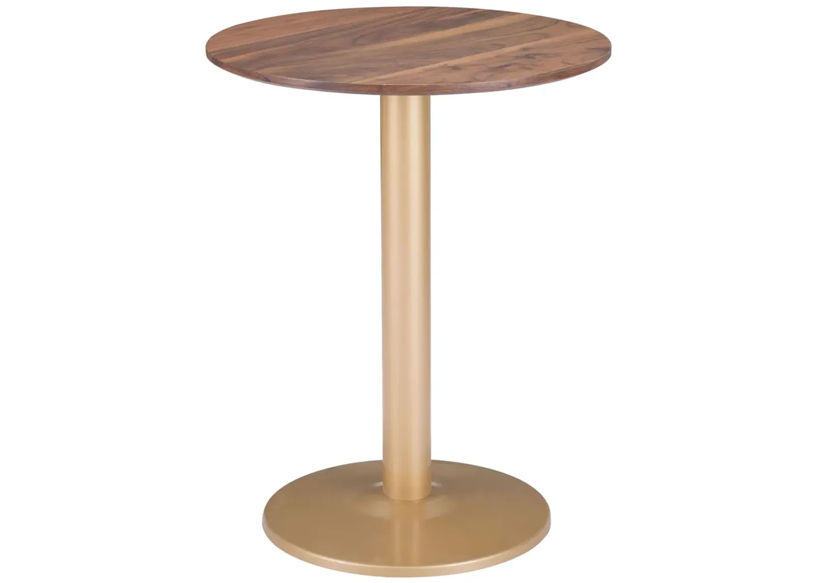 Alto Bistro Table Brown & Gold