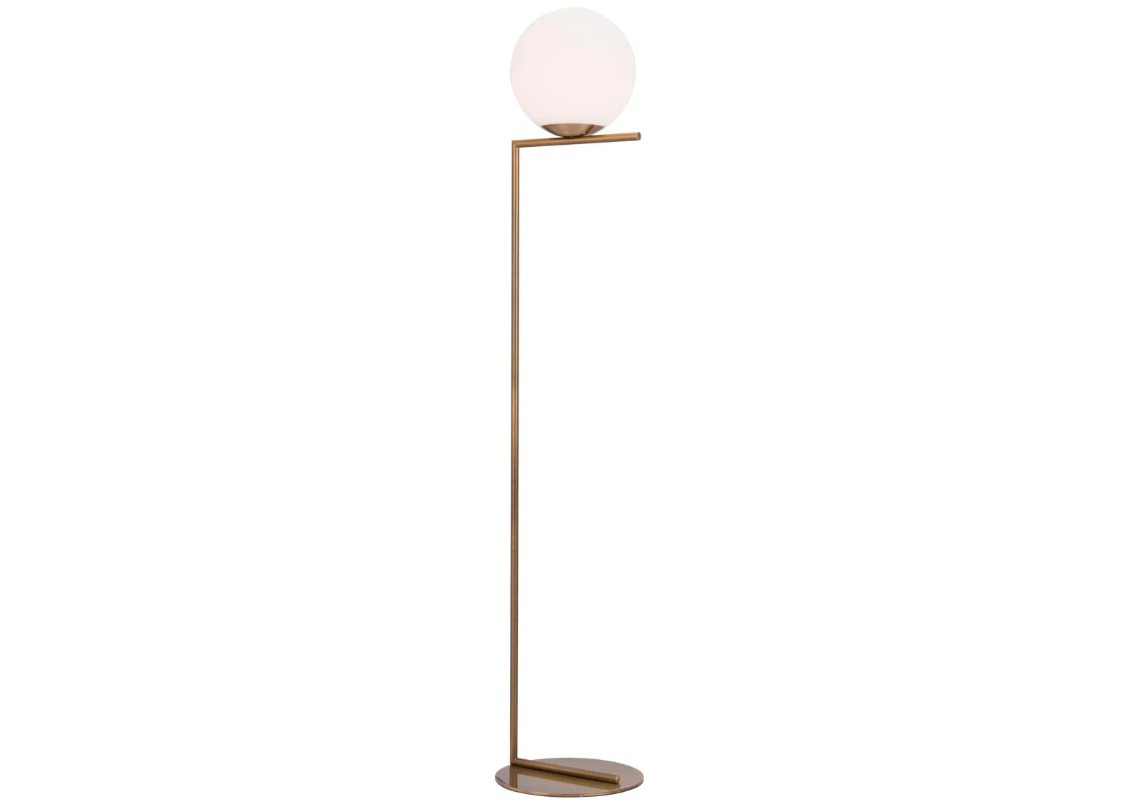 Belair Floor Lamp Brass