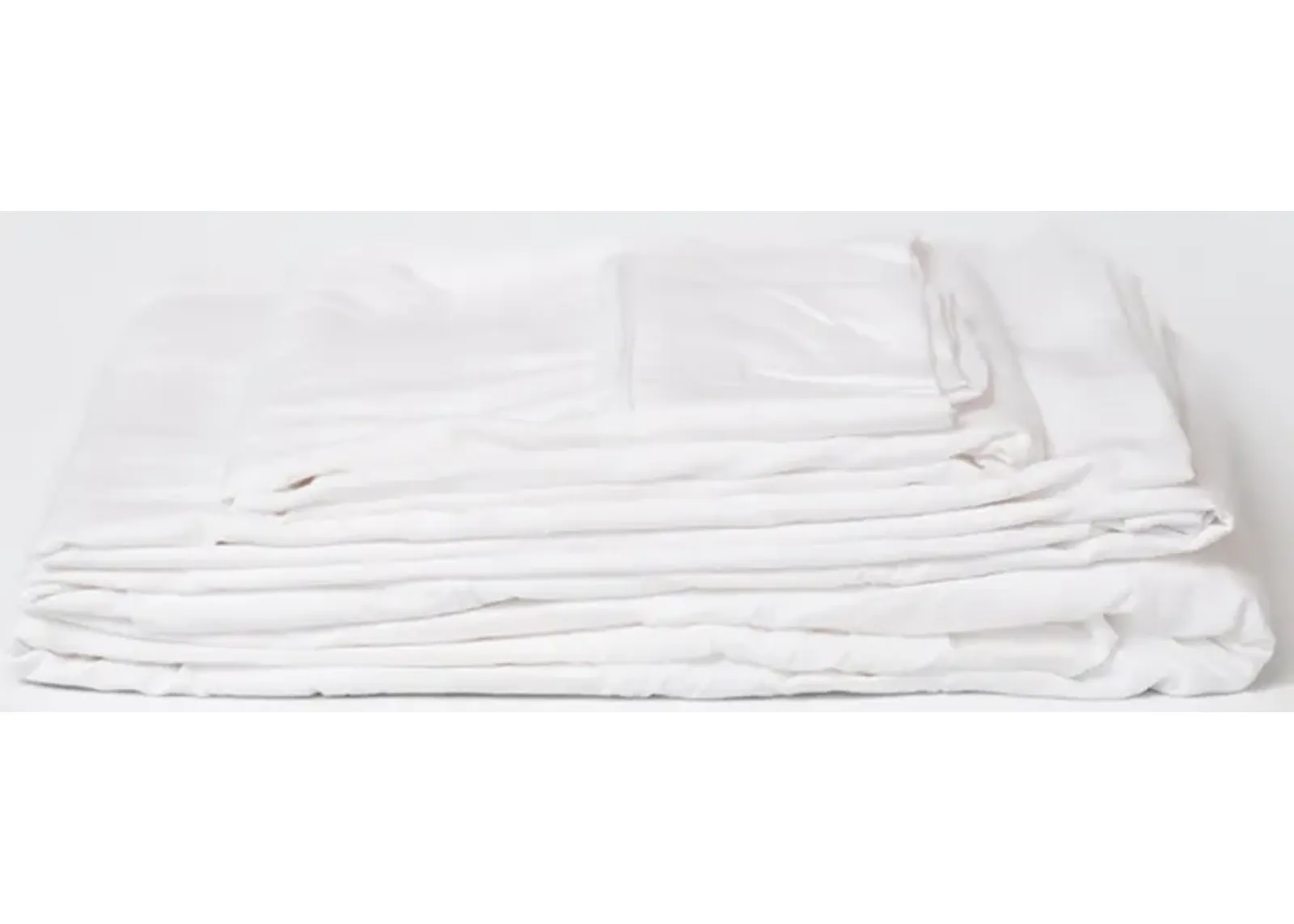 BedTech Microplush Bamboo Split Head King Sheet Set in White