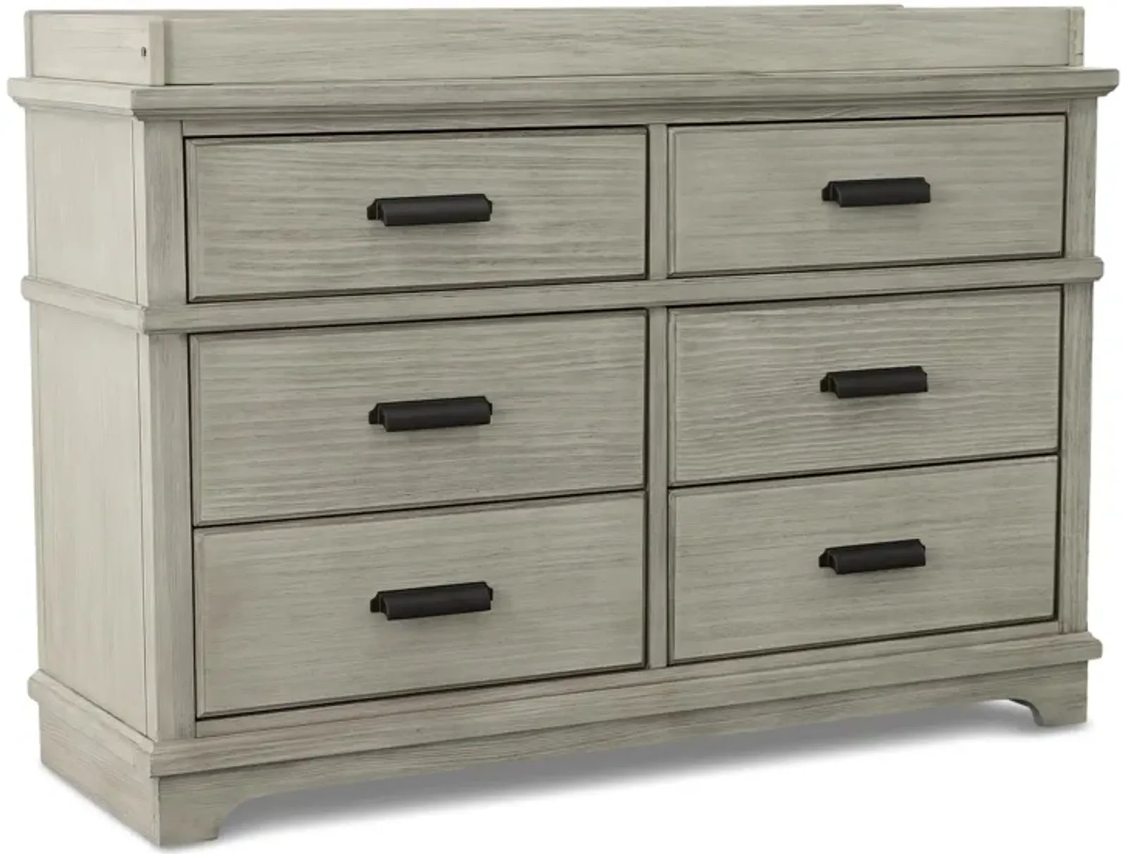 Asher 6 Drawer Dresser with Changing Top