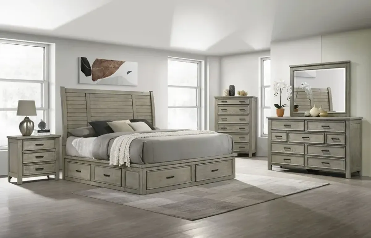 Kingston 3-Piece King Storage Bedroom Set