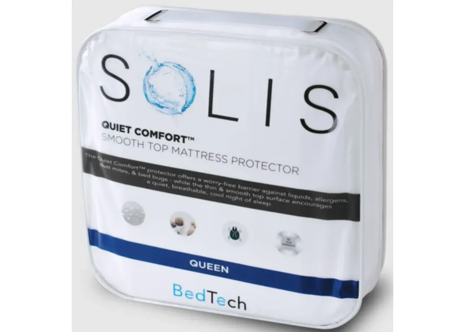 Solis Quiet Comfort Split Head King Mattress Protector