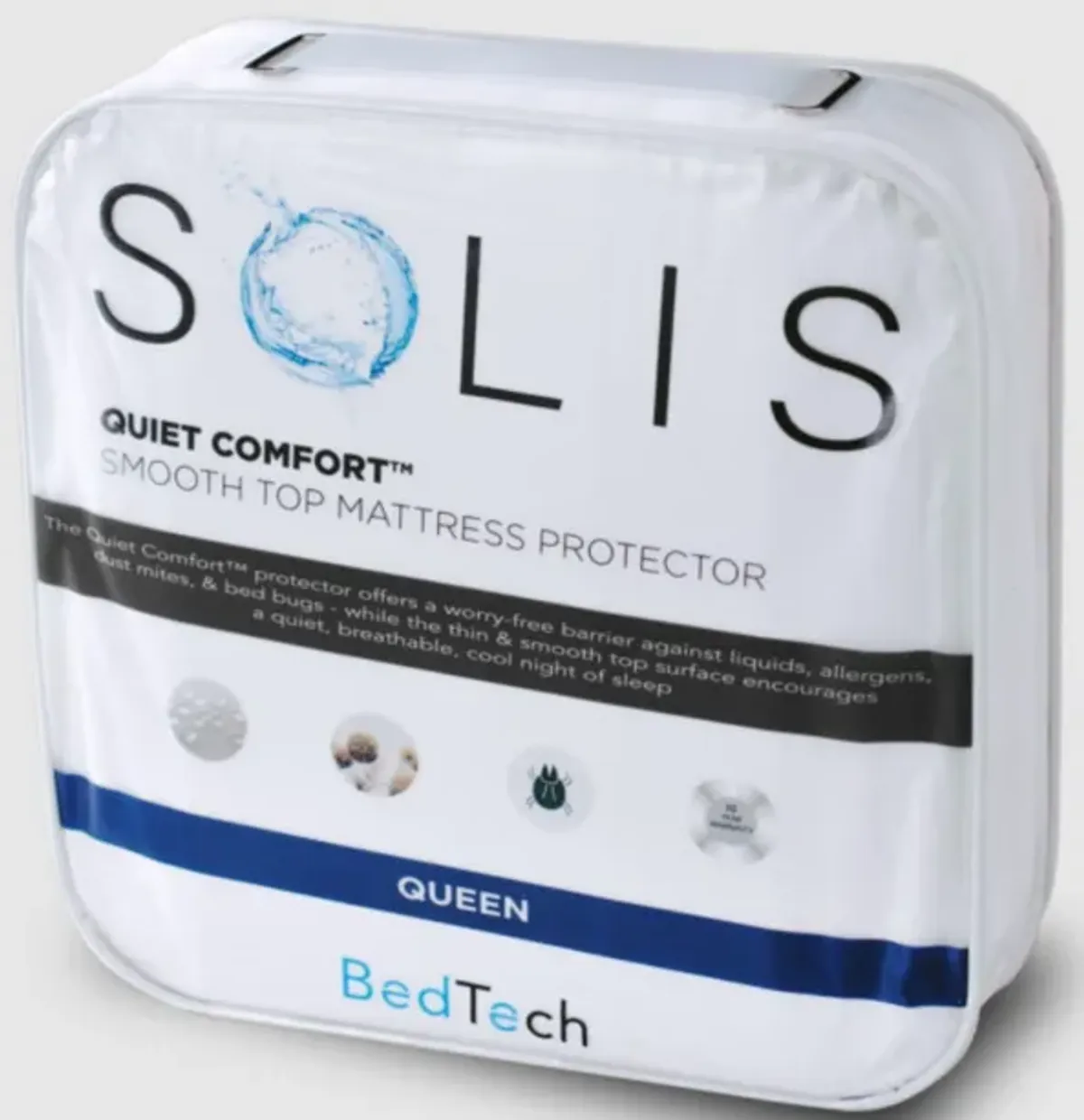 Solis Quiet Comfort Split Head King Mattress Protector