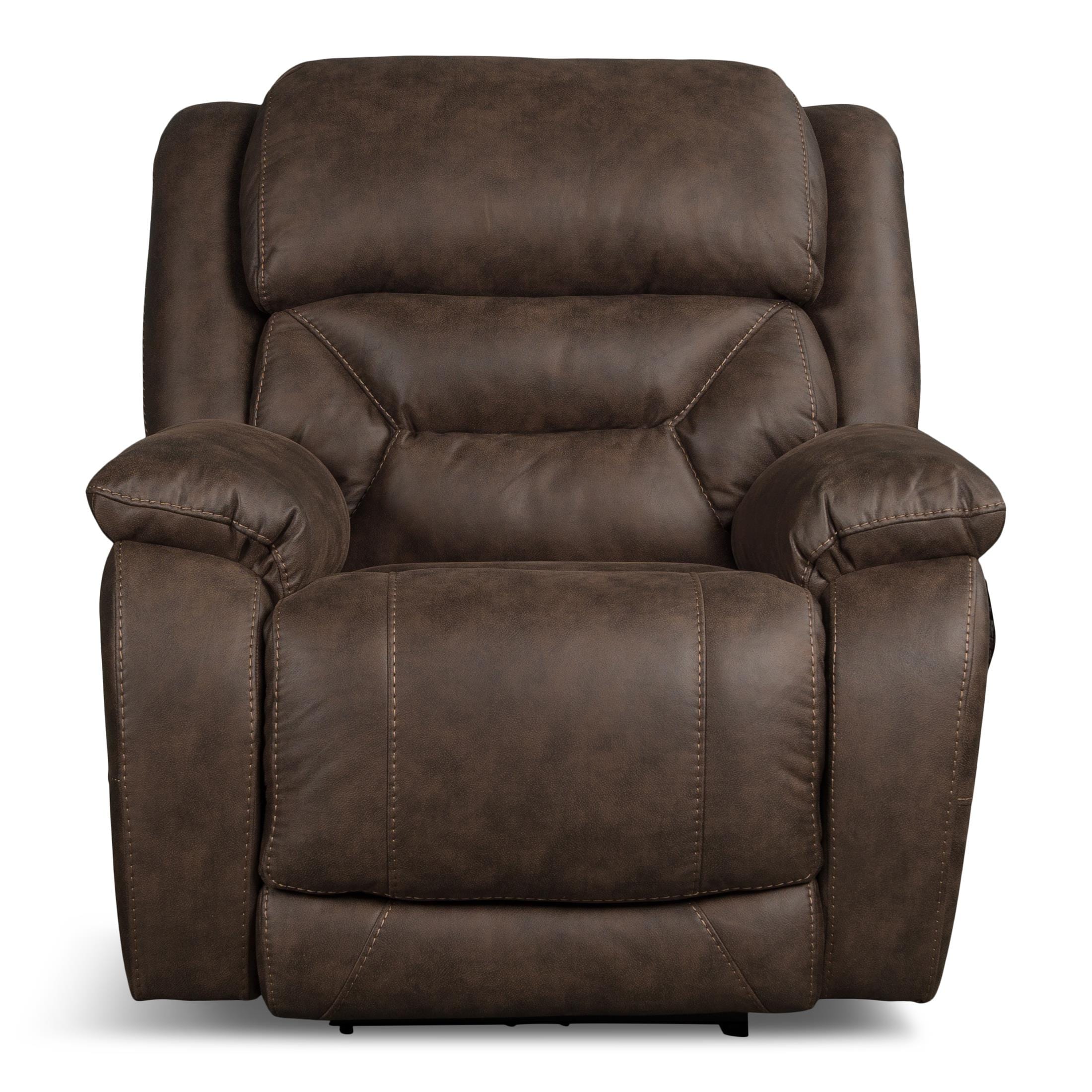 Valor Brown Power Recliner