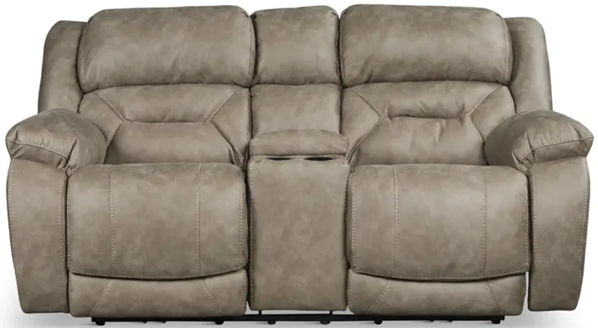 Valor Fog Power Loveseat