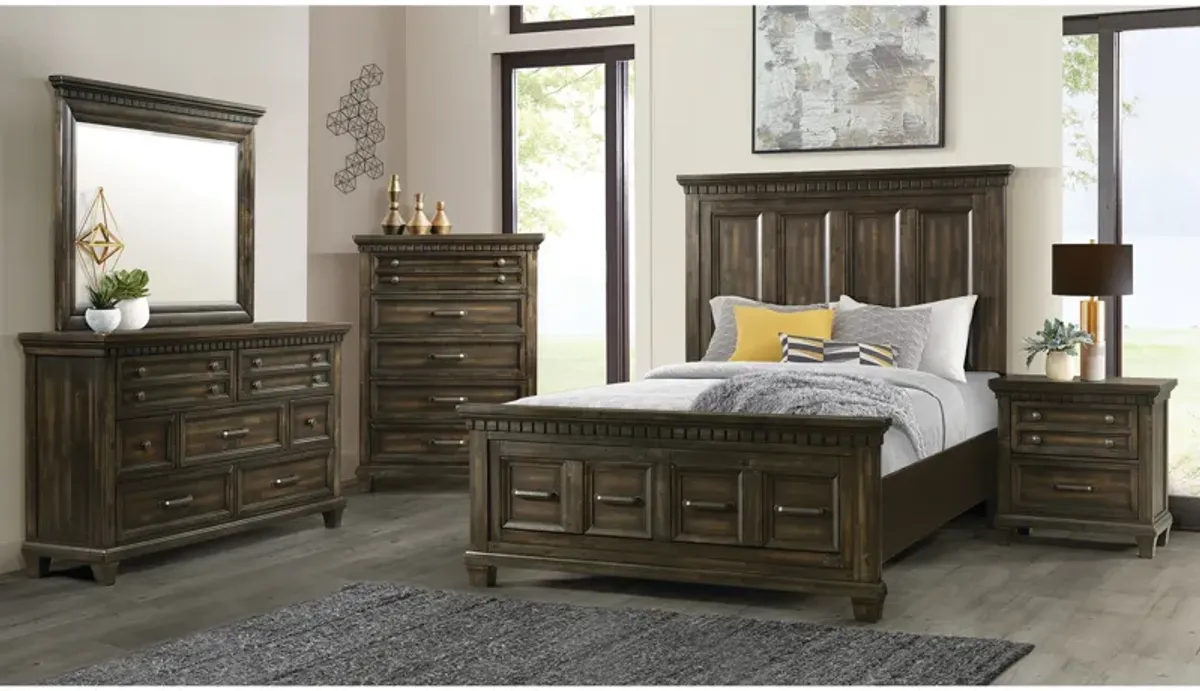 Warwick 3-Piece Queen Storage Bedroom Set