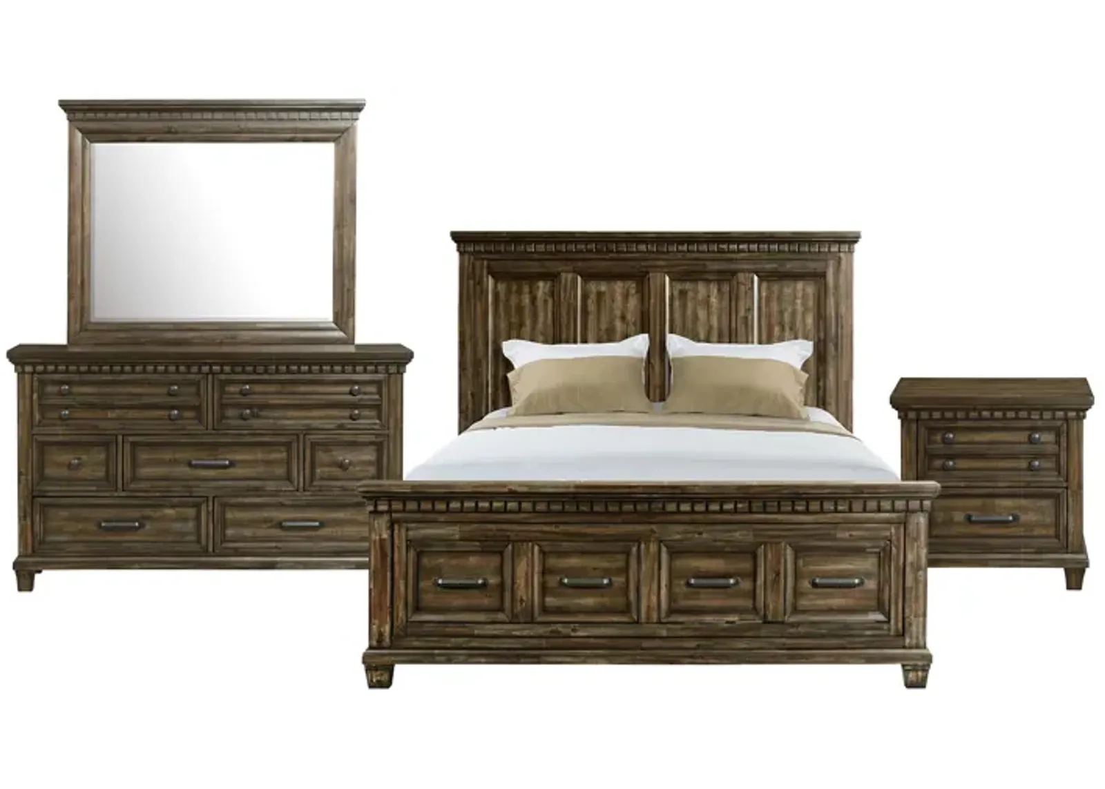 Warwick 5-Piece Queen Storage Bedroom Set