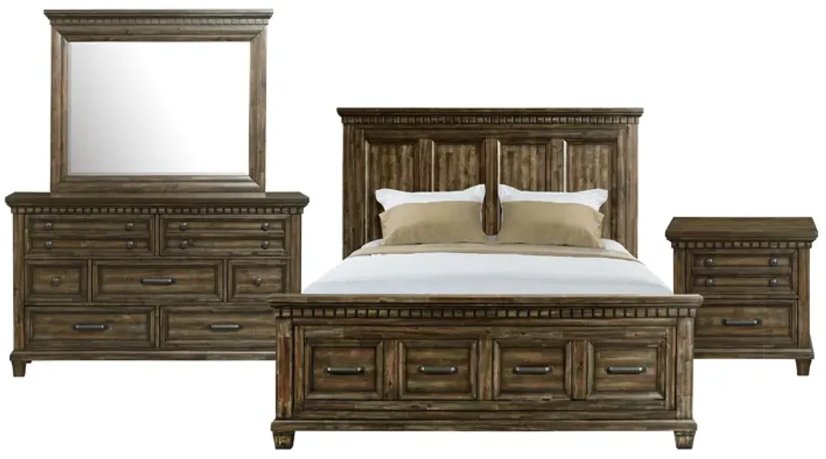 Warwick 5-Piece Queen Storage Bedroom Set