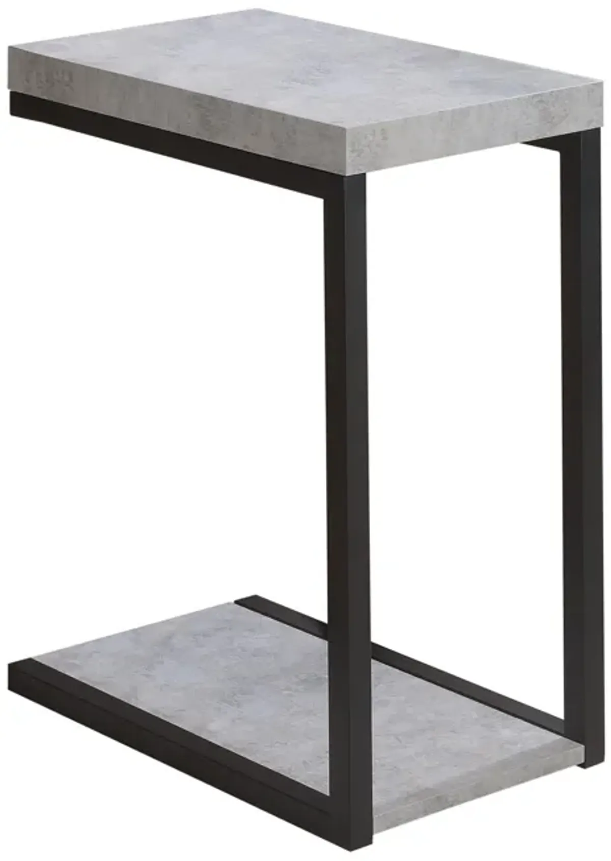 Beck Accent Table Cement and Black