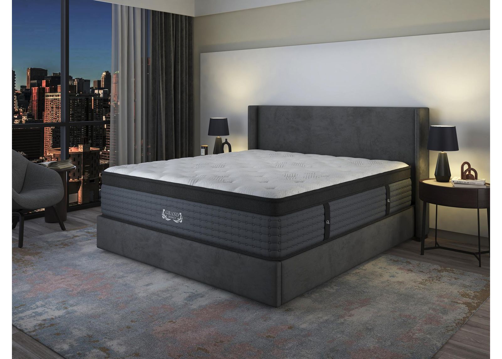 Grand Legacy Hybrid Medium Twin Mattress