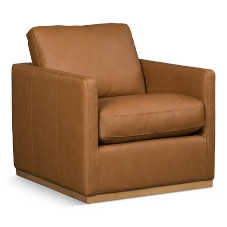 Aurelia Leather Swivel Chair