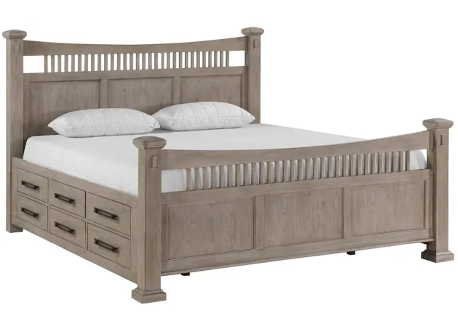 Ackley King Captain Bed