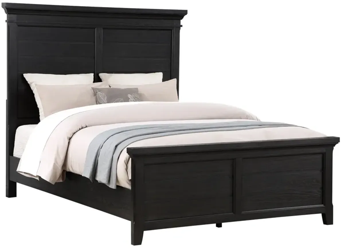 Onyx Queen Panel Bed