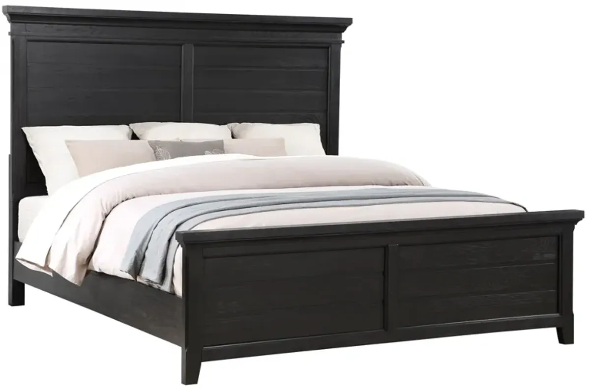 Onyx King Panel Bed