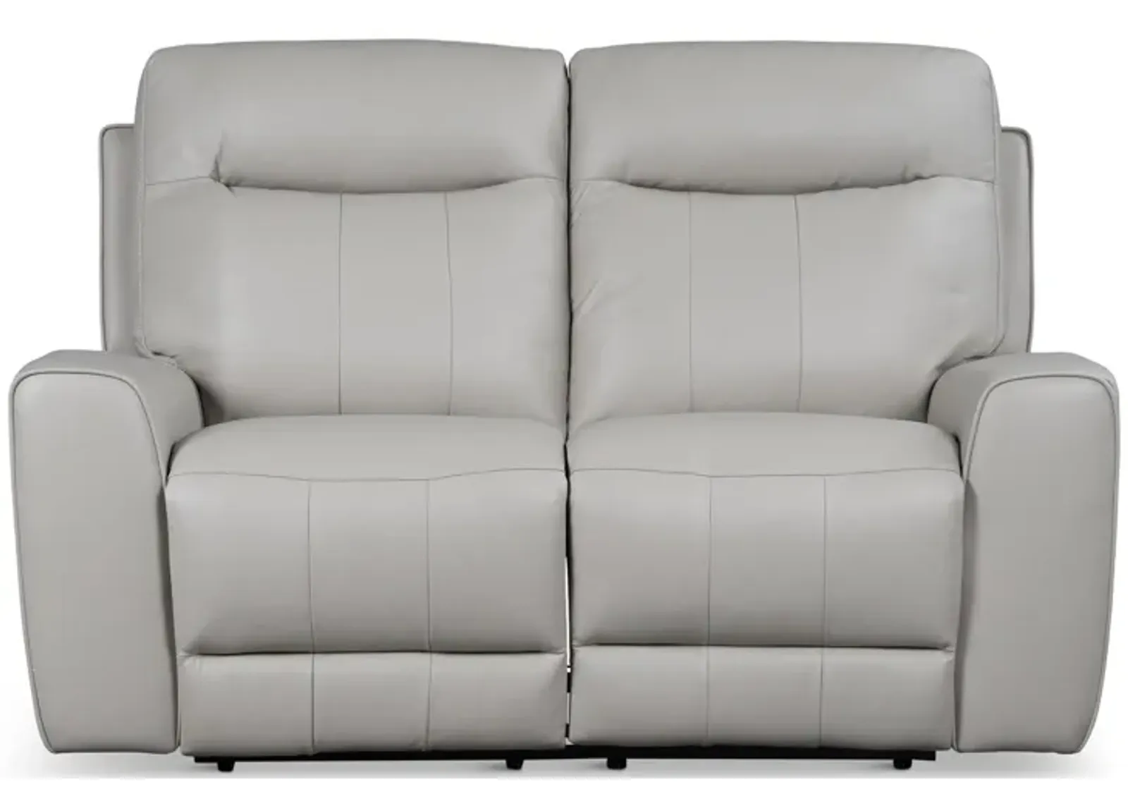 Blaine Leather Power Loveseat