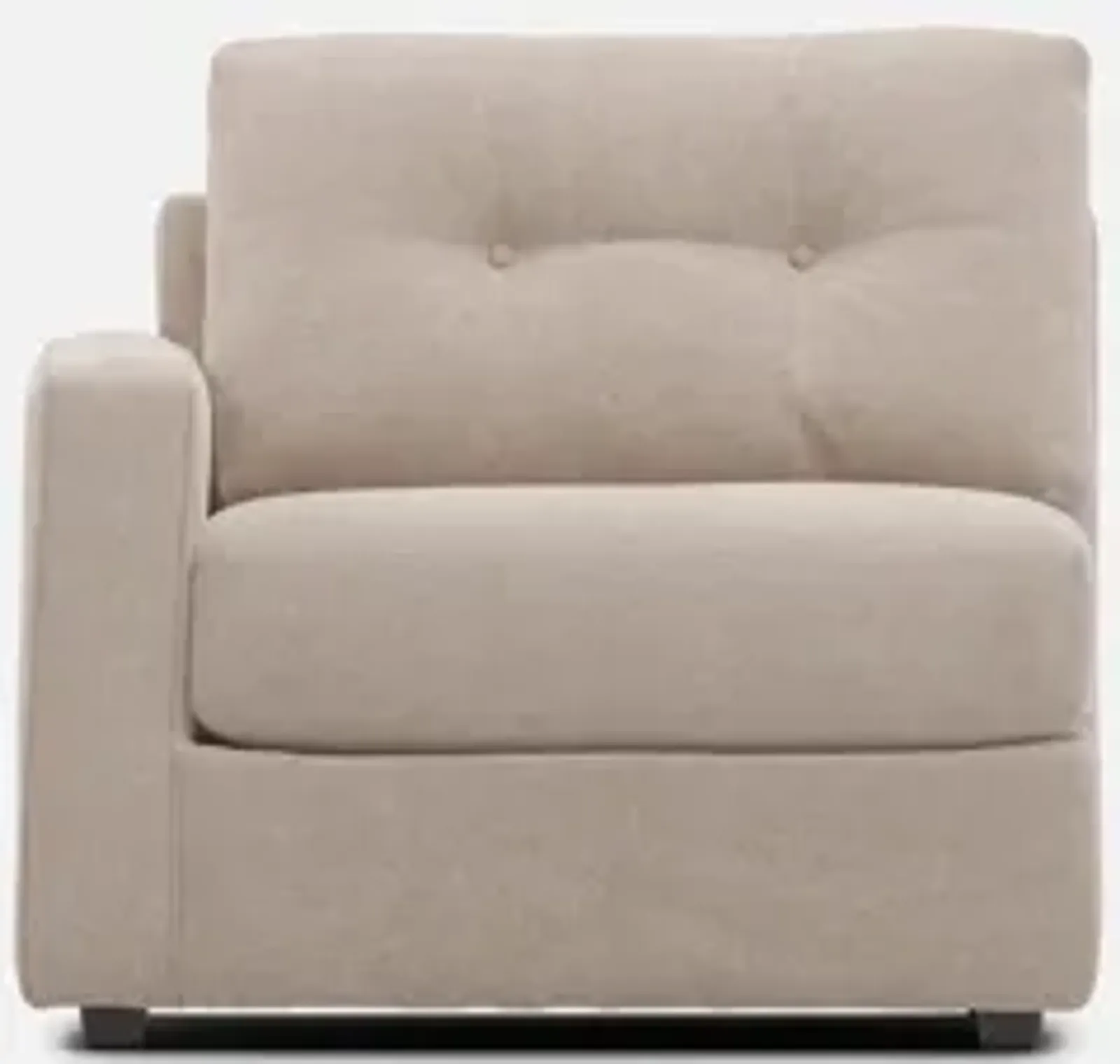 Modular One Left Facing Arm Chair - Stone